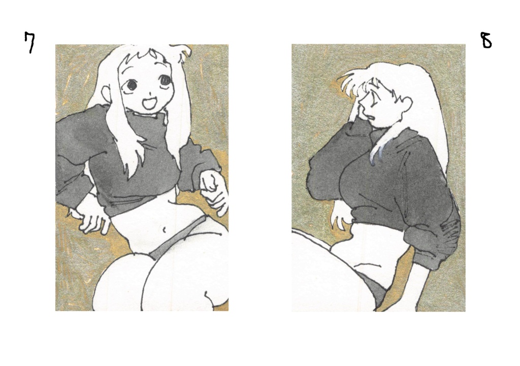 小さな絵 ならし(7,8,9,10)