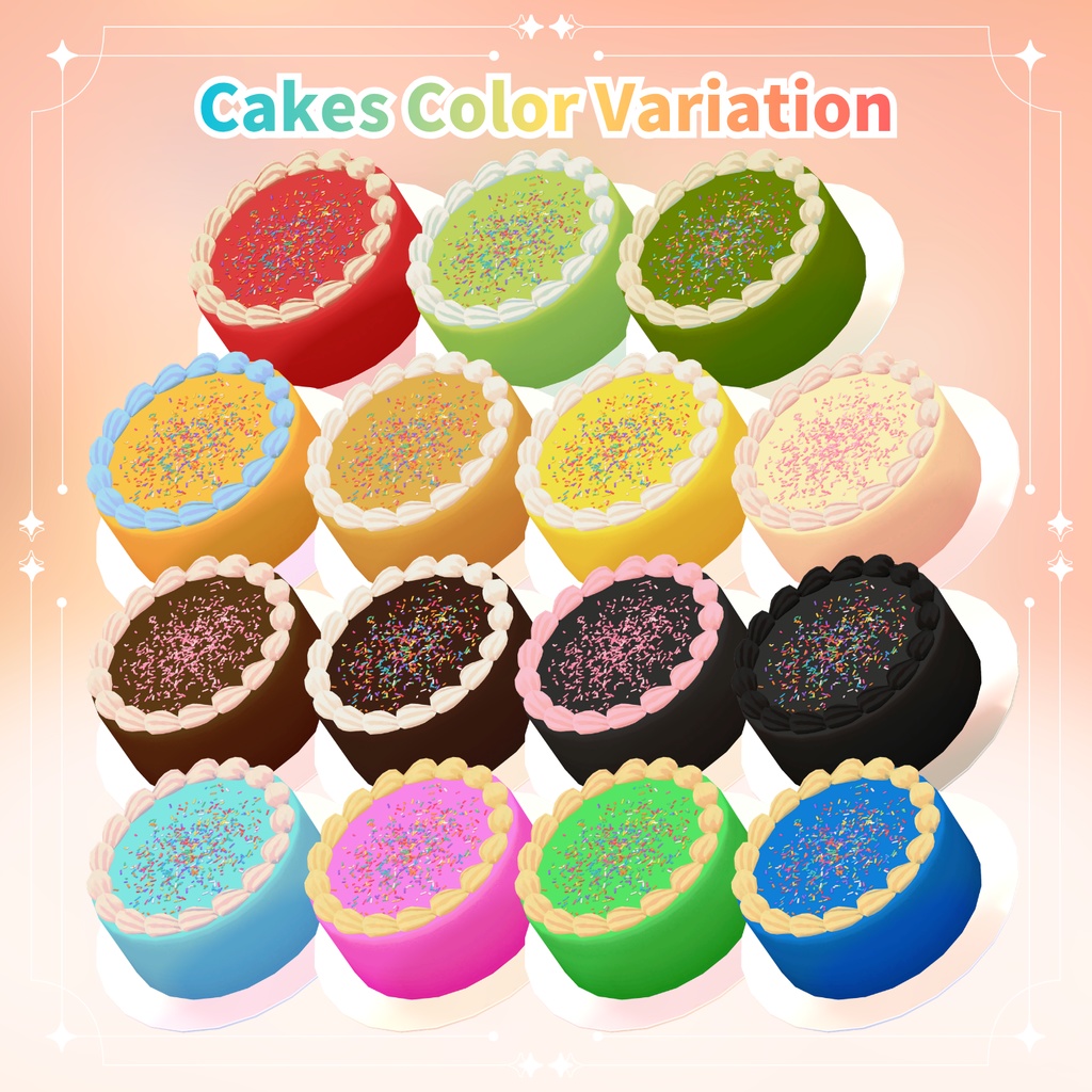 【無料配布】どこでもHear Me Out Cakeギミック【Modular Avatar】