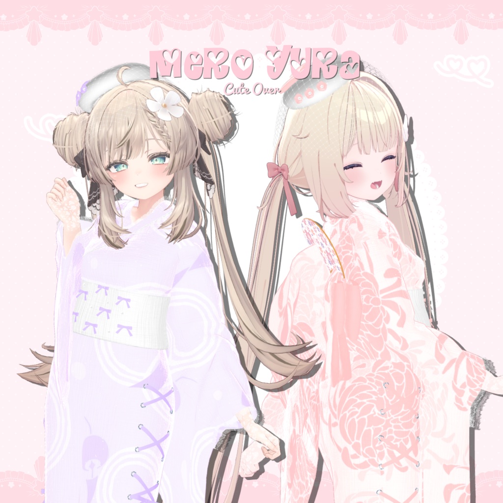 【９アバター対応】♥MeroYura-めろゆら♥【VRC】