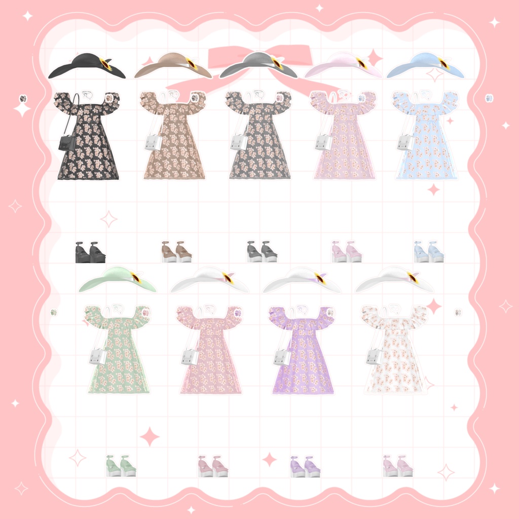 【VRC】♥Melhoan-めるほわん♥【11アバター対応】