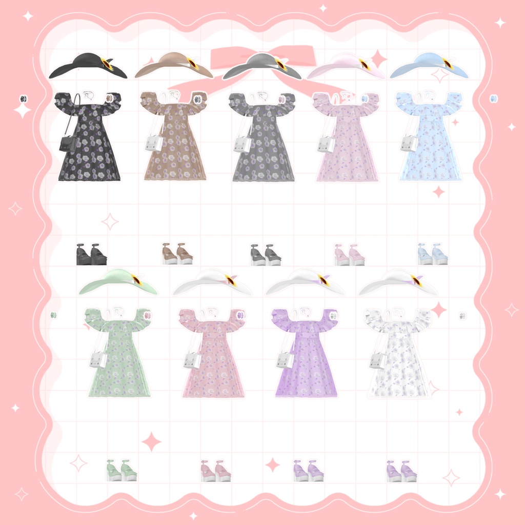 【VRC】♥Melhoan-めるほわん♥【11アバター対応】