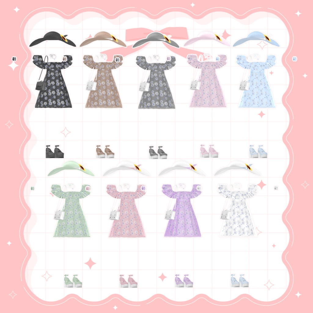 【VRC】♥Melhoan-めるほわん♥【11アバター対応】