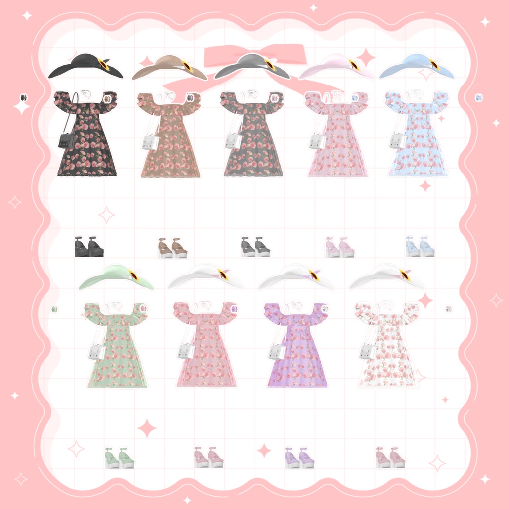 【VRC】♥Melhoan-めるほわん♥【11アバター対応】