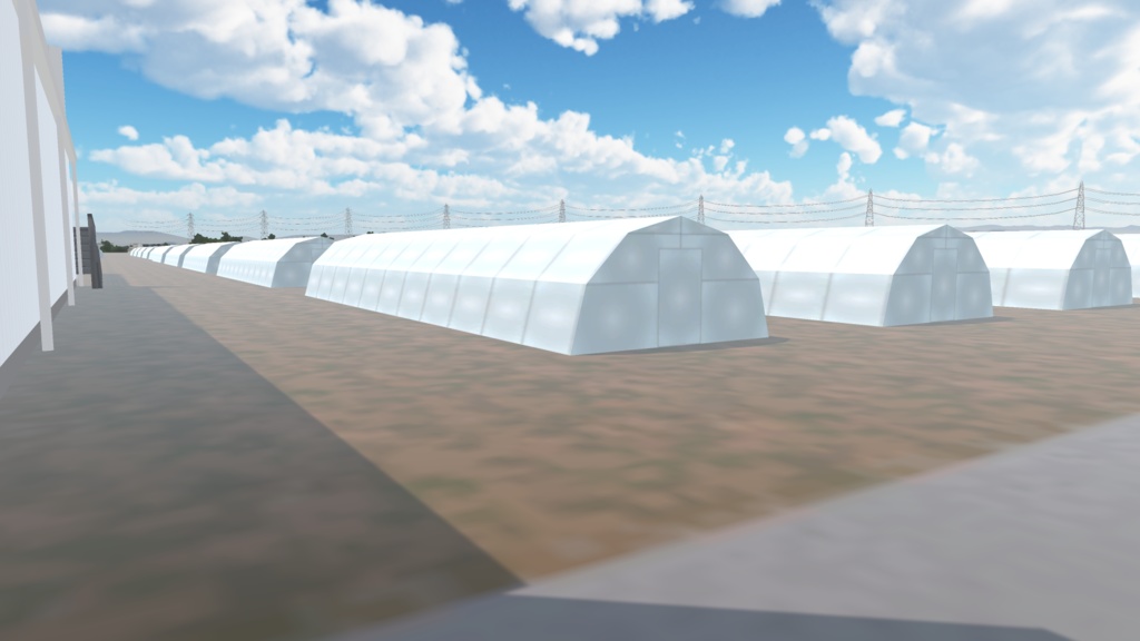 【CC0】ビニールハウス / Polytunnel / 비닐하우스 / 塑料大棚