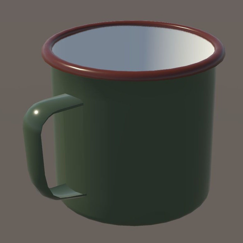 【無料】中国レトロコップ Chinese traditional cup 老式军绿水杯 오래된 중국산 찻잔