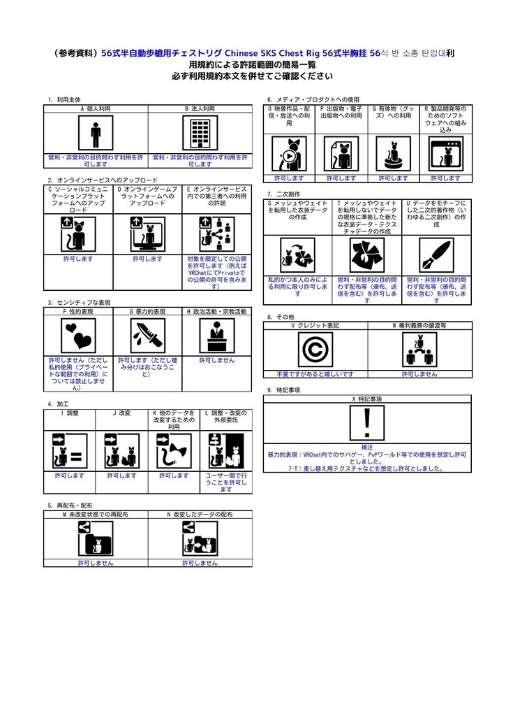 56式半自動歩槍用チェストリグ Chinese SKS Chest Rig 56式半胸挂 56식 반 소총 탄입대