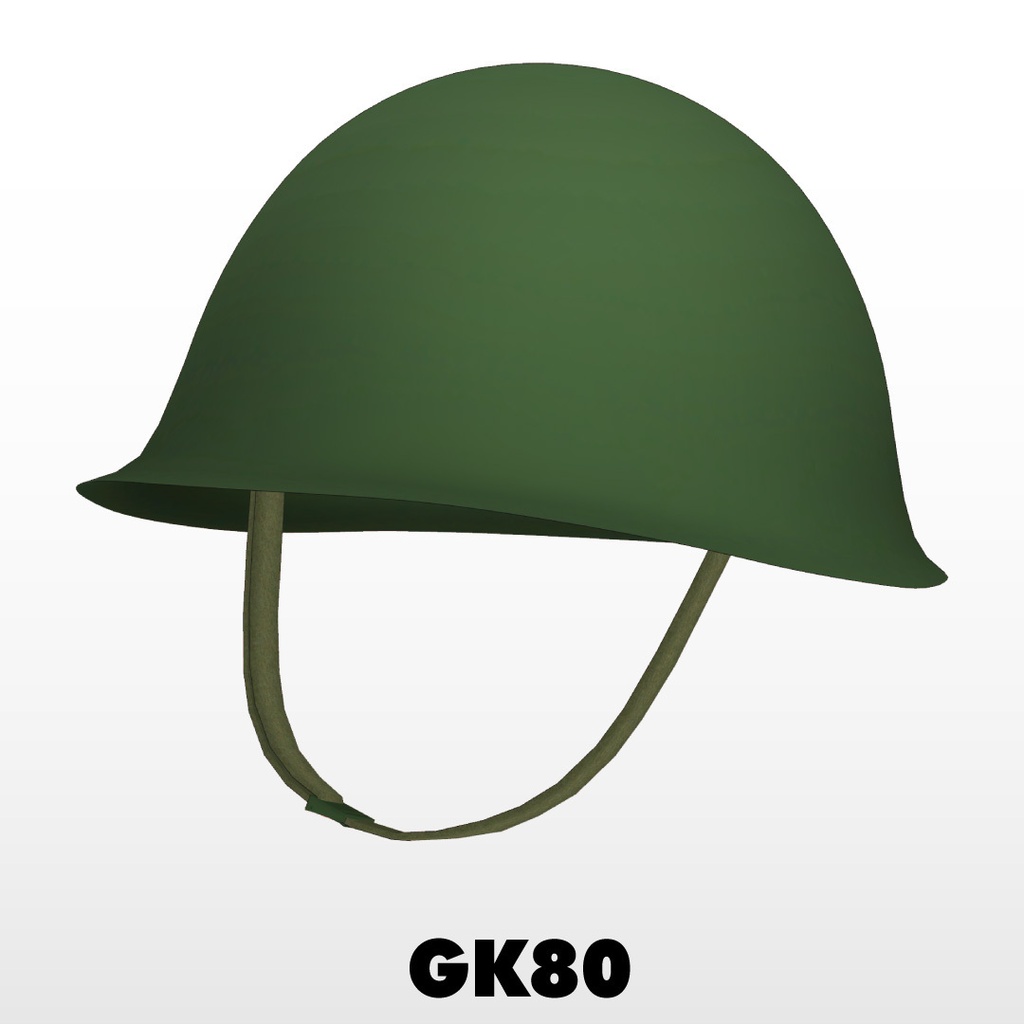 GK80・GK80Aタイプヘルメット GK80 Helmet GK80钢盔 GK80철모