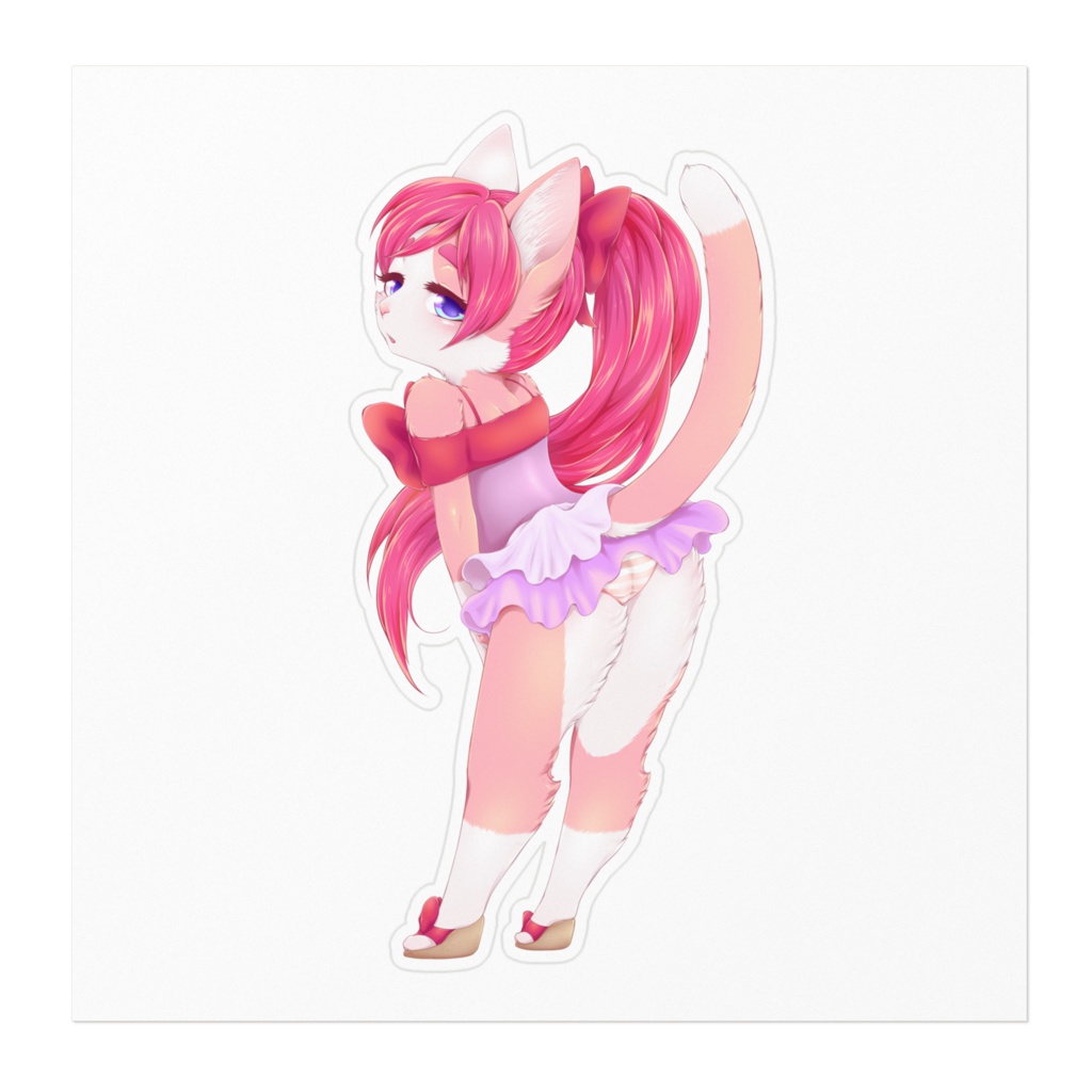 ミリィちゃんステッカー