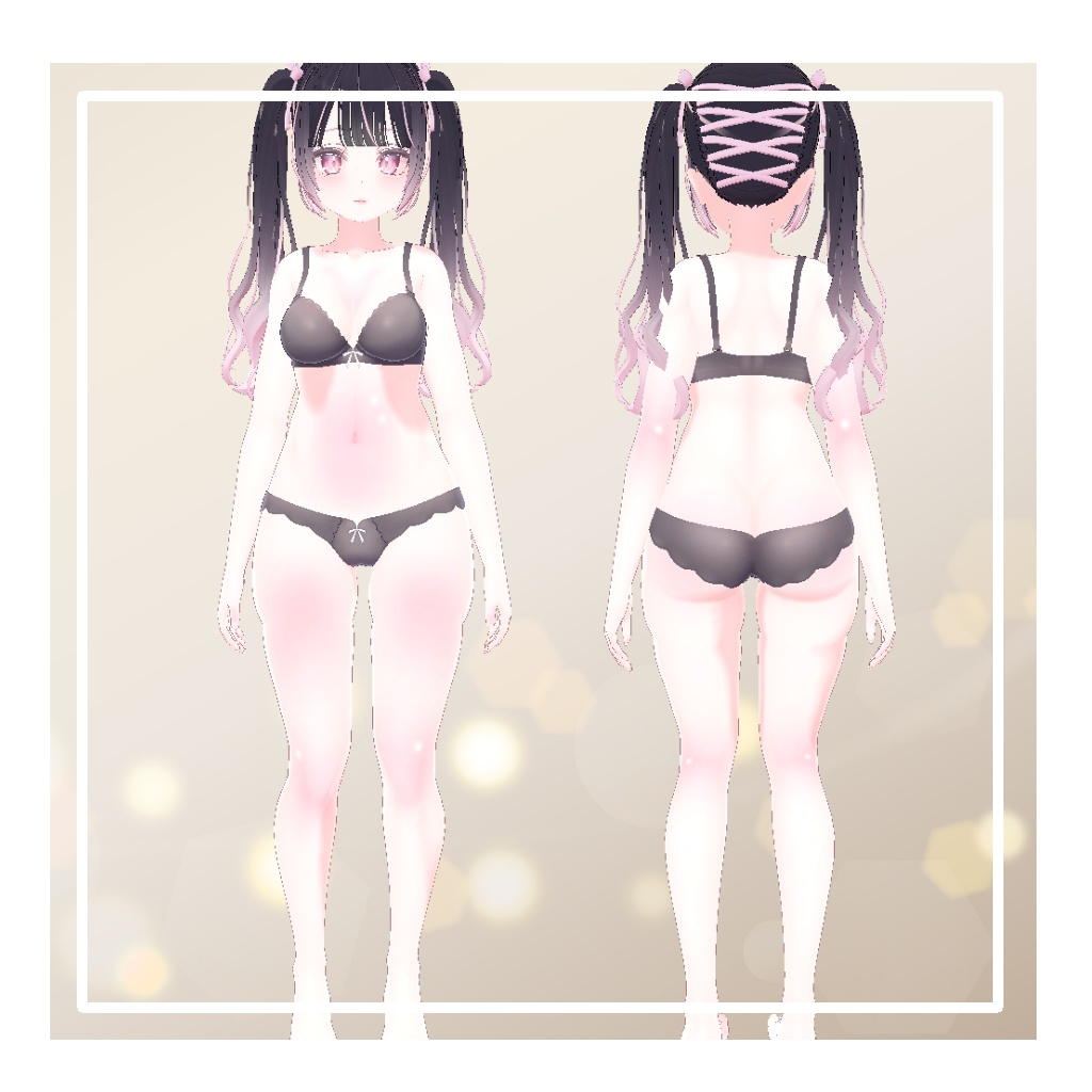 セレスティア-Selestia- 白肌&赤らみ♡涙袋あり地雷メイク+BodyBlush🩷