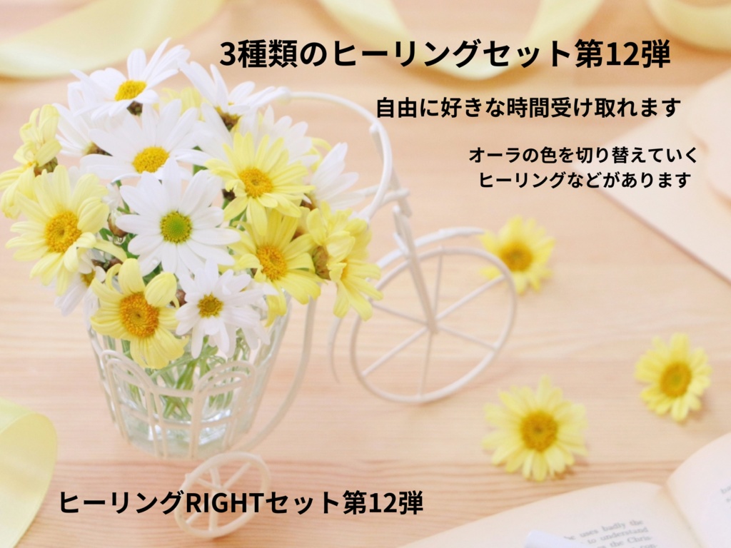 3種類以上のヒーリングセット第12弾