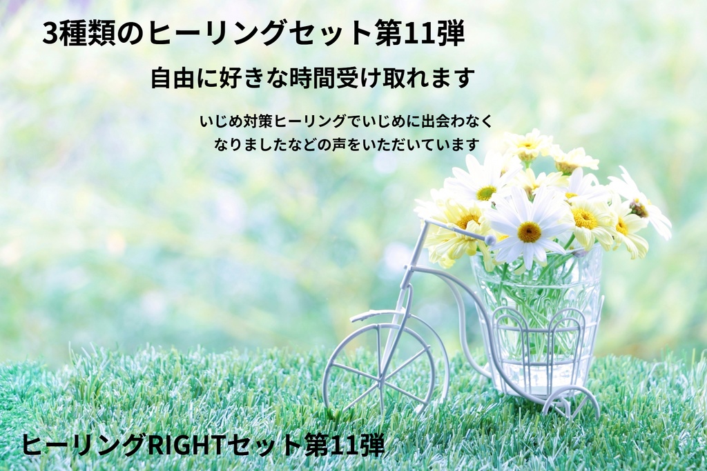 ３種類以上のヒーリングセット第１１弾