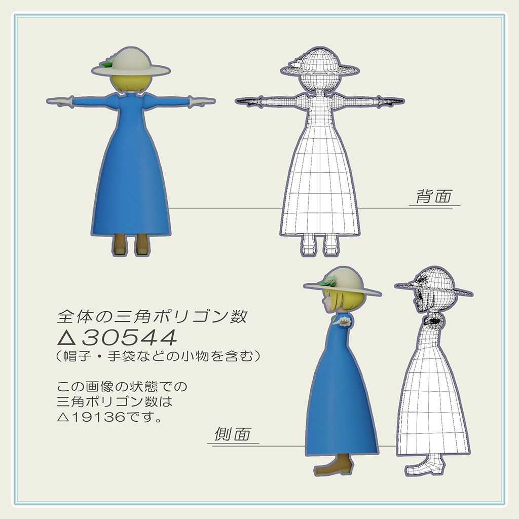 トゥーンキャラクター 5-F ドレス