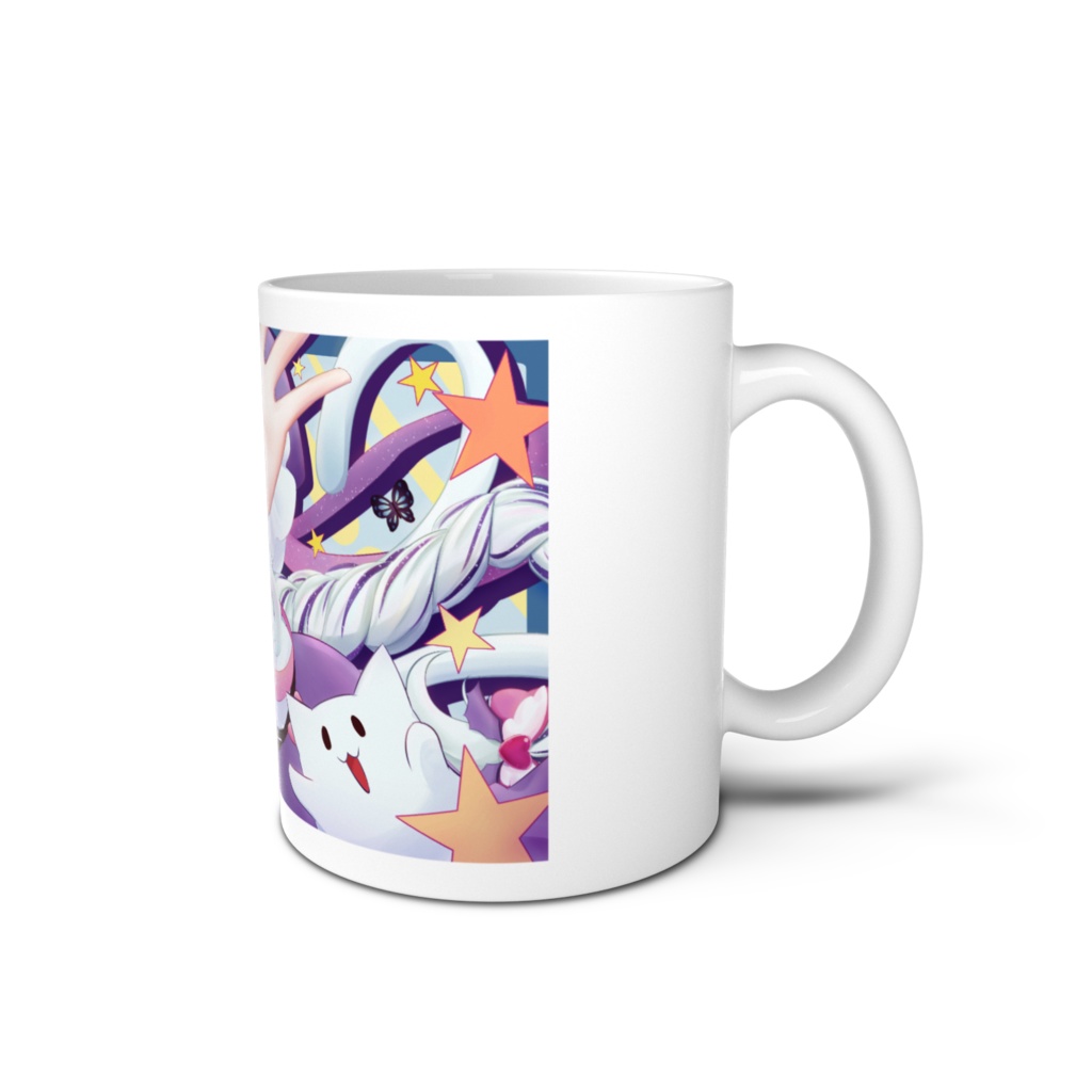 スミレマグカップ