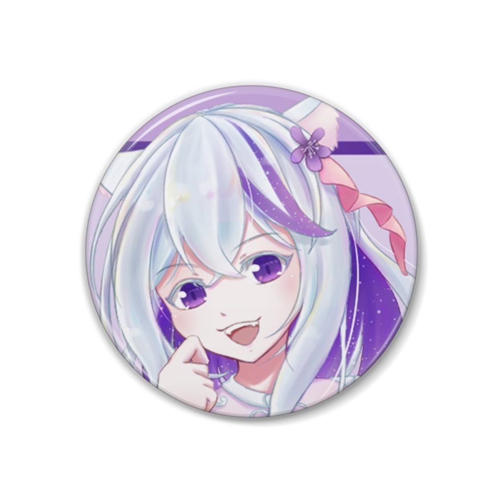 スミレキービジュ　缶バッジ