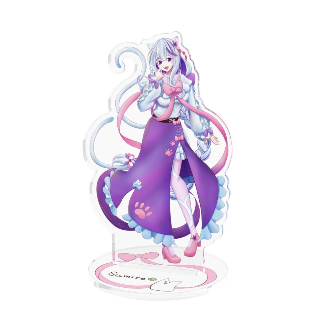 スミレ　アクリルスタンド（色濃いversion）