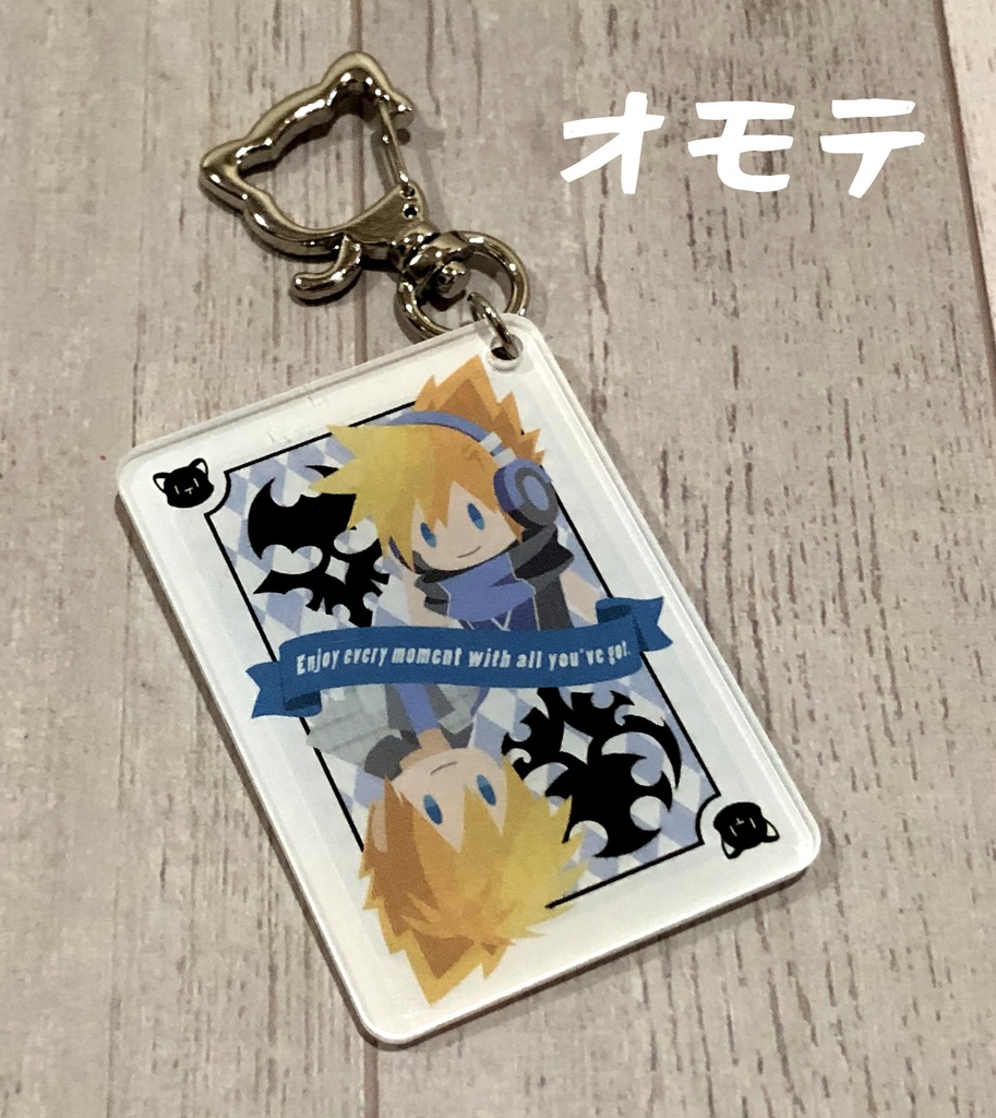 両面アクリルキーホルダー