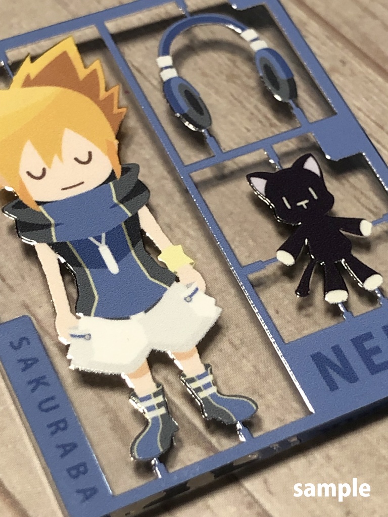 両面アクリルチャーム