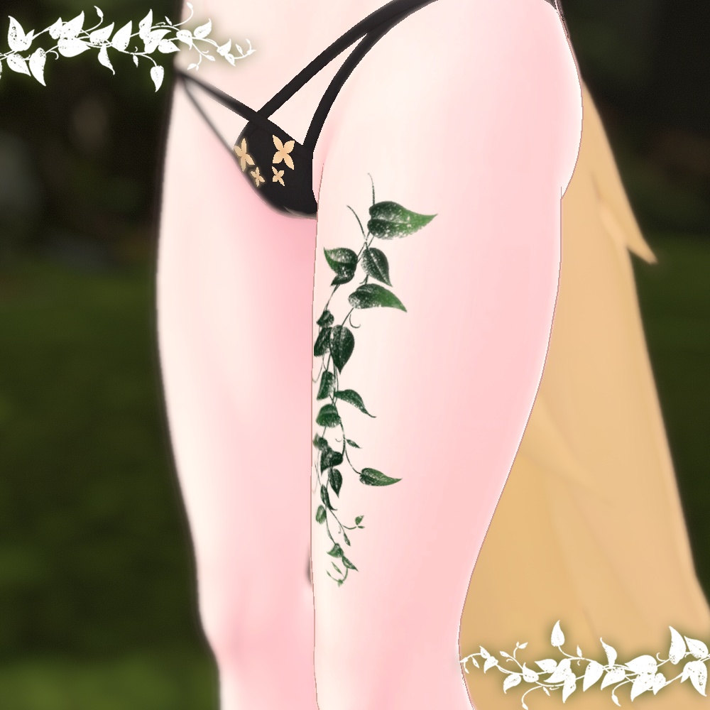 【5アバター対応】Vine tatoo