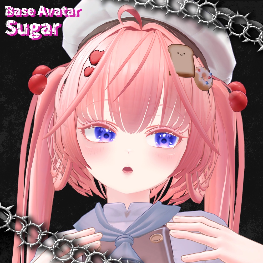 【16アバター対応】💀眼力が欲しいか?💀punky eye texture