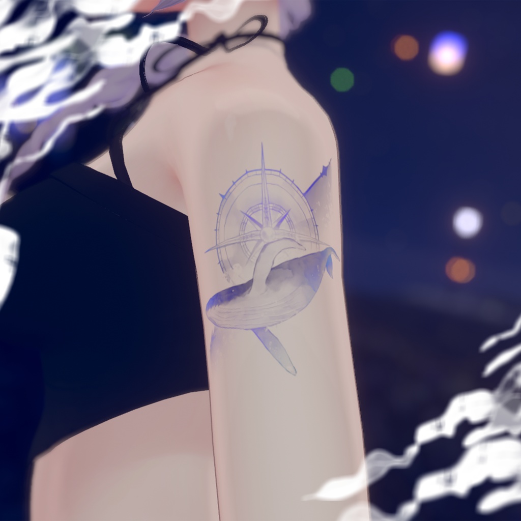 【無料/Free!】Whale tatoo