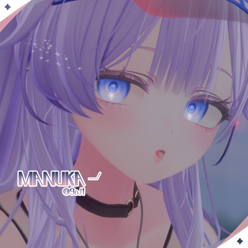 【12アバター対応】静寂の中の輝き✨Starlet eye texture✨