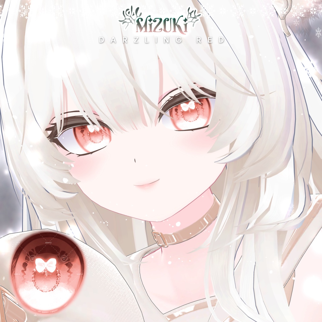 【12アバター対応】🌿Mistletoe eye texture🌿