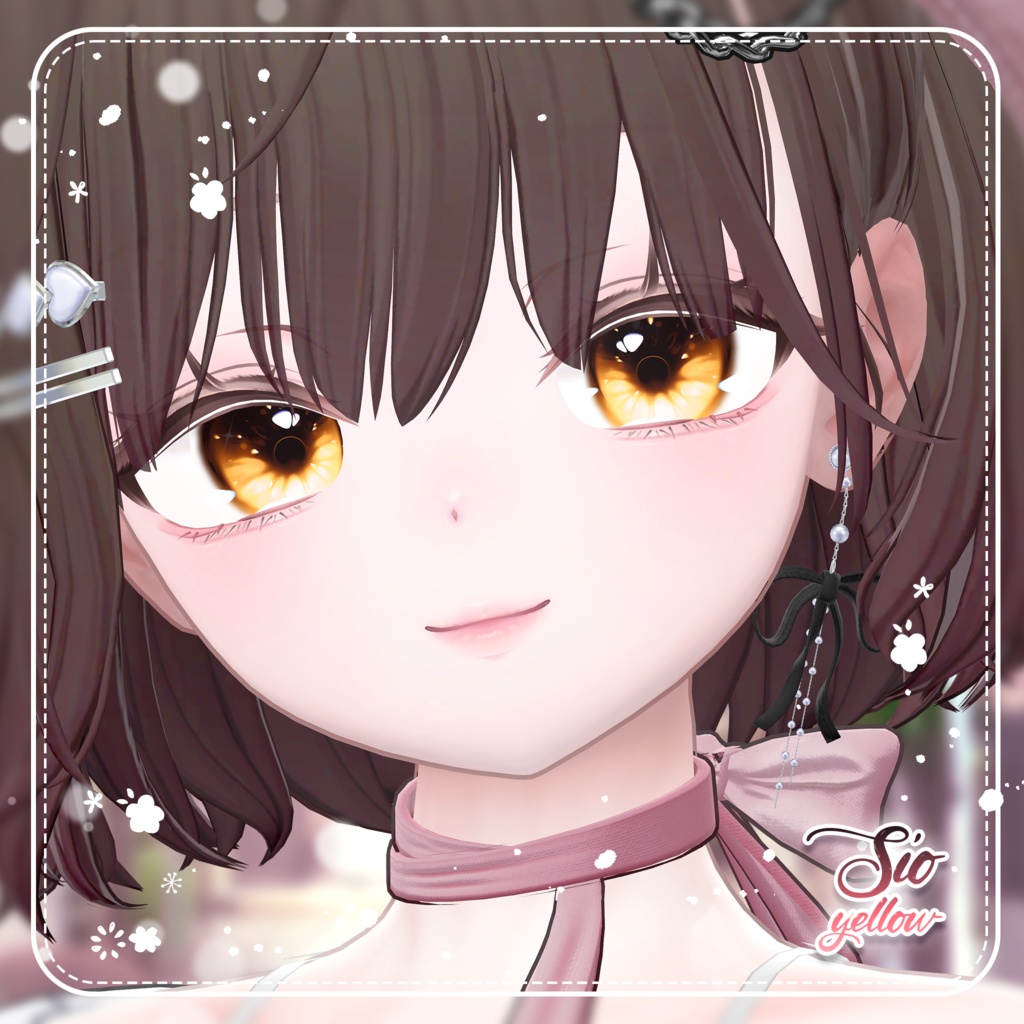 【17アバター対応】🌸Blooming eye texture🌸