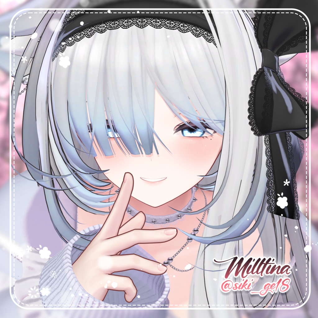 【17アバター対応】🌸Blooming eye texture🌸