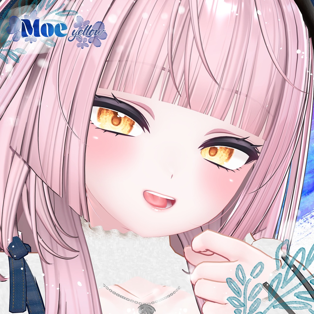 【19アバター対応】🫧Watery eye texture🫧