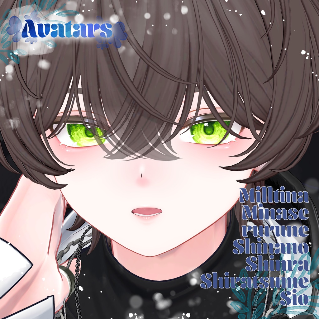 【19アバター対応】🫧Watery eye texture🫧