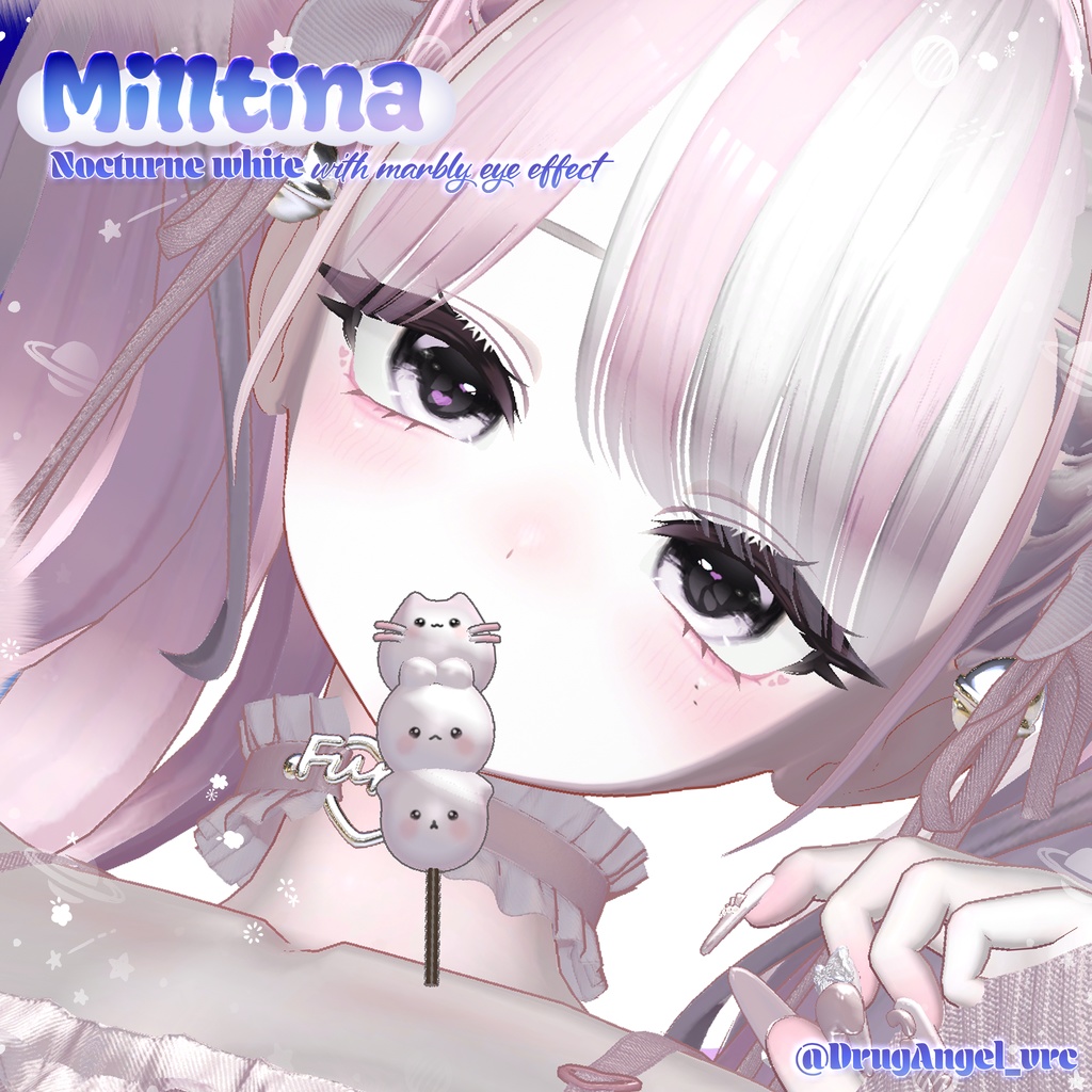 🎁SALE!🎁【13アバター対応】🪩Marbly eye texture🪩