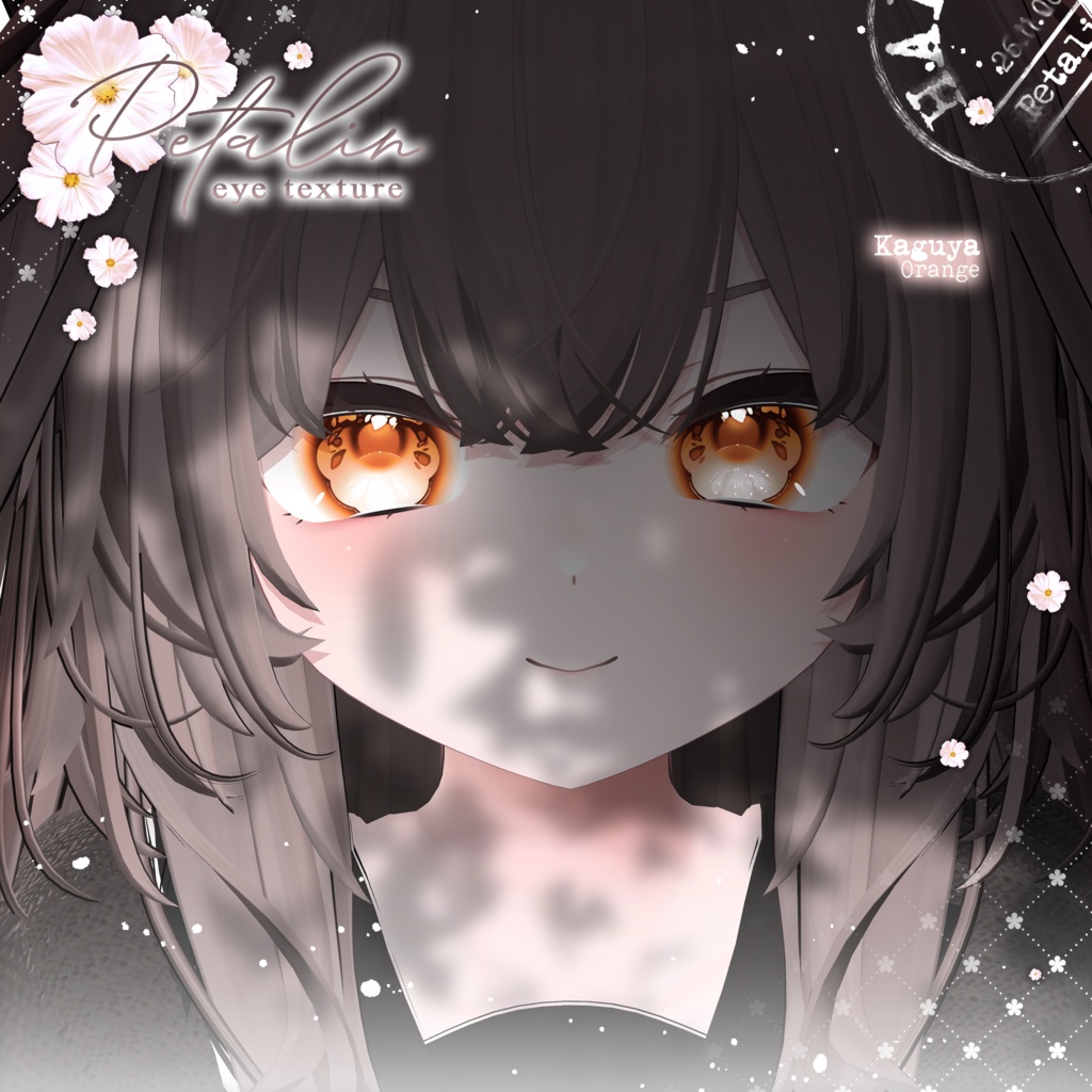 【19アバター対応】🌼Petalin eye texture🌼