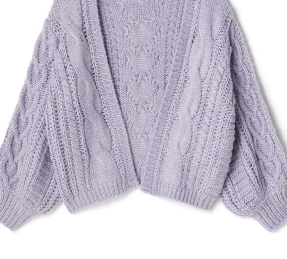 ニットカーディガン