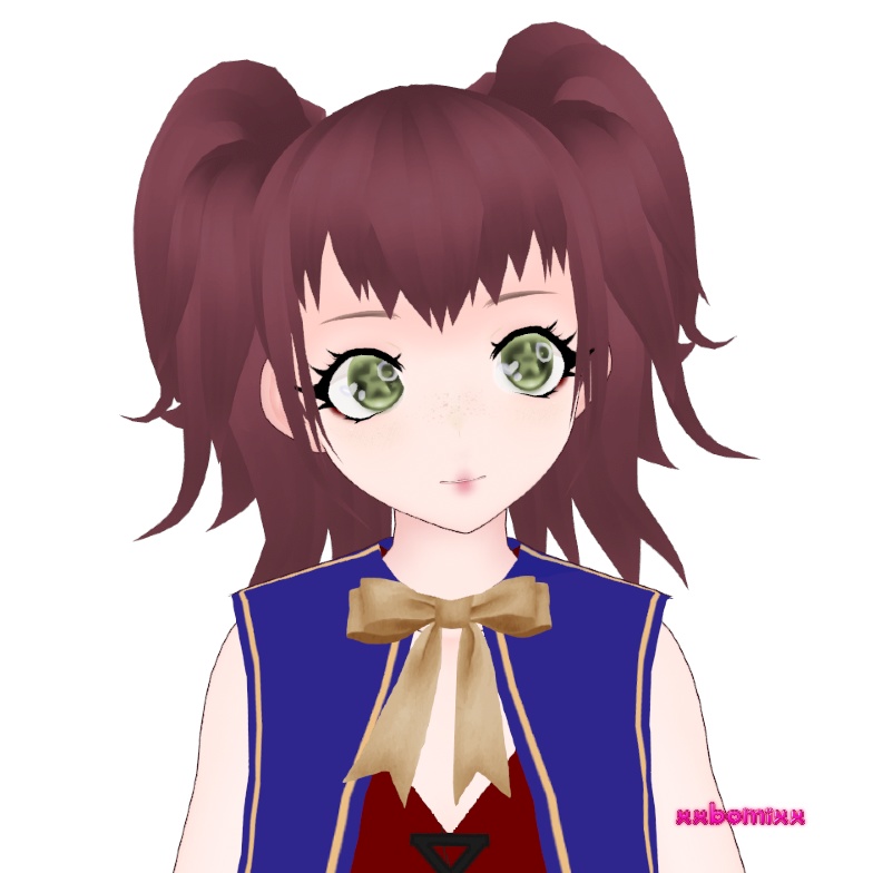 《 VRoid 》Baby Bat Hair