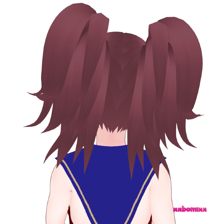 《 VRoid 》Baby Bat Hair