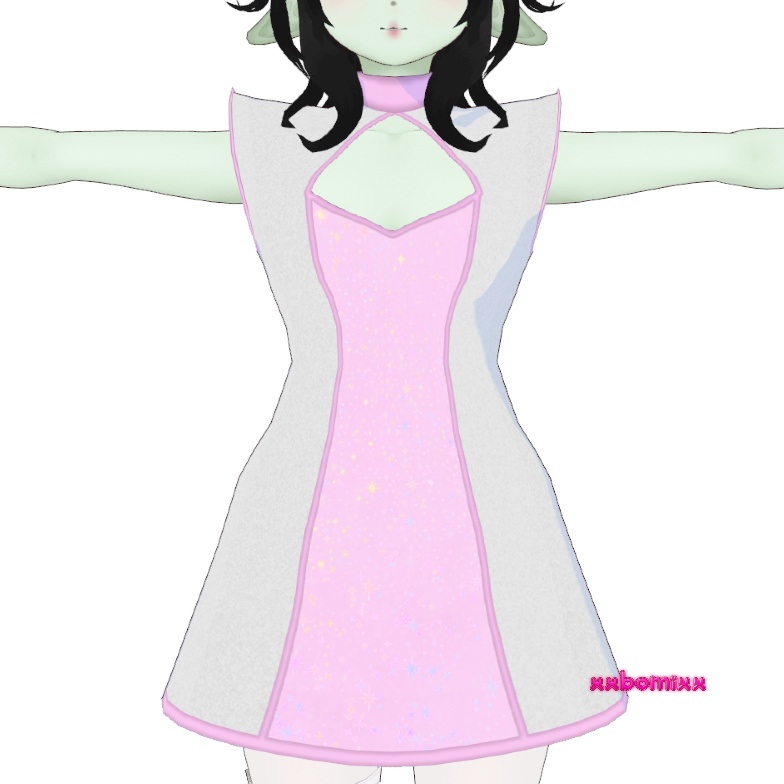 《 VRoid 》Space Girl Dress