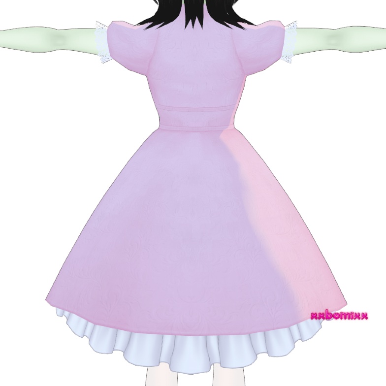 《 VRoid 》Pink Qipao