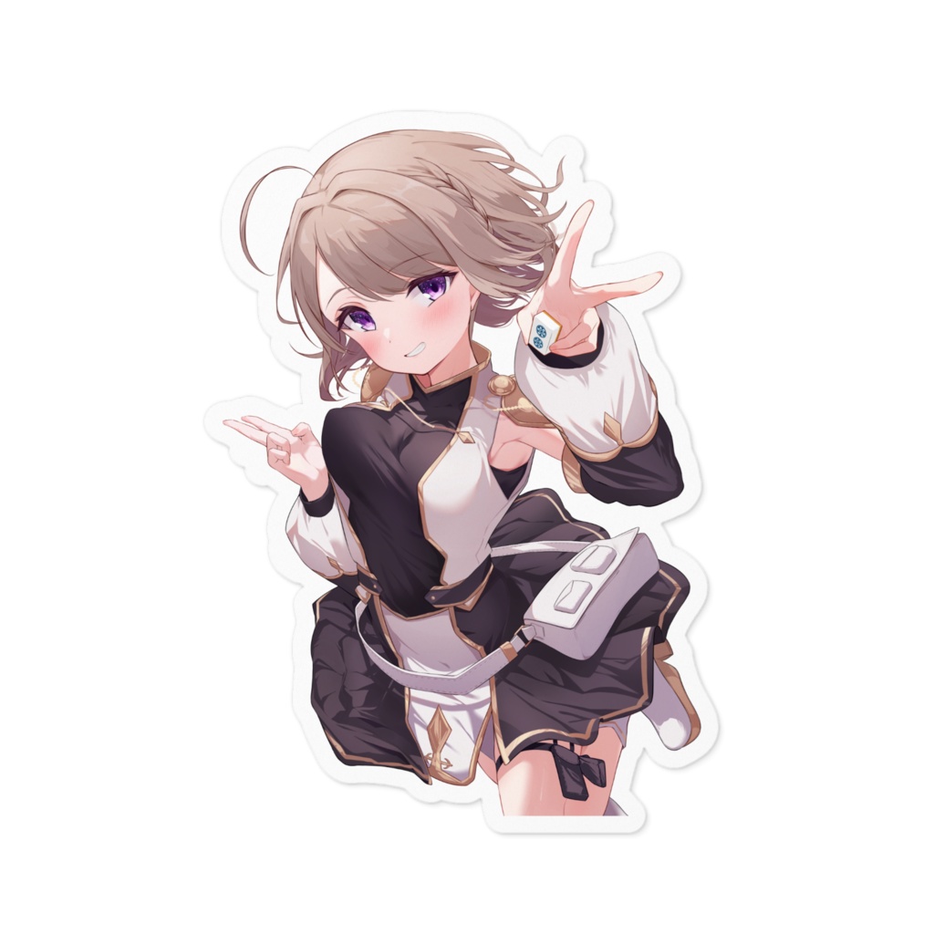 獅子ヶ谷フレア 2周年記念ステッカー