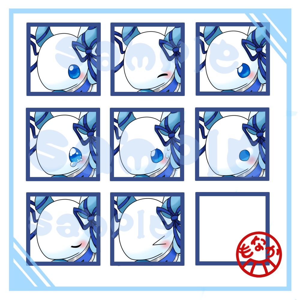 青銀のクリスマスドラゴン