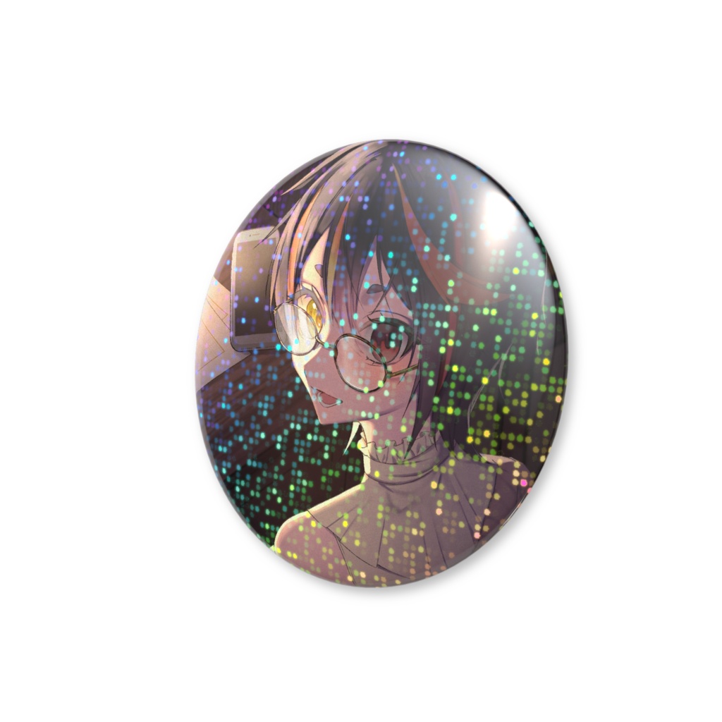 紡玖彰 ホログラム缶バッジ
