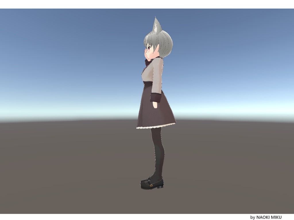 【無料】Unity 敬礼ポーズ