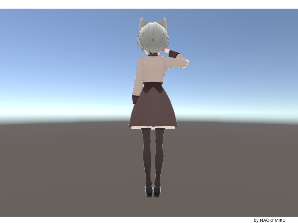 【無料】Unity 敬礼ポーズ
