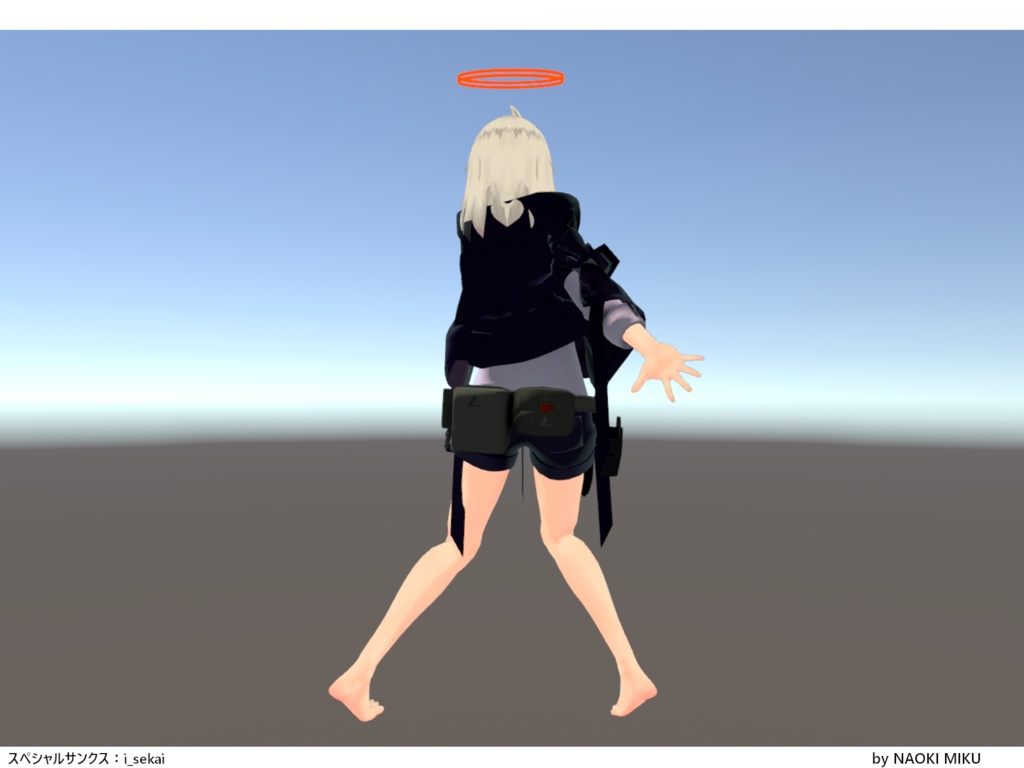 【無料】Unity ジョセフ風ポーズ