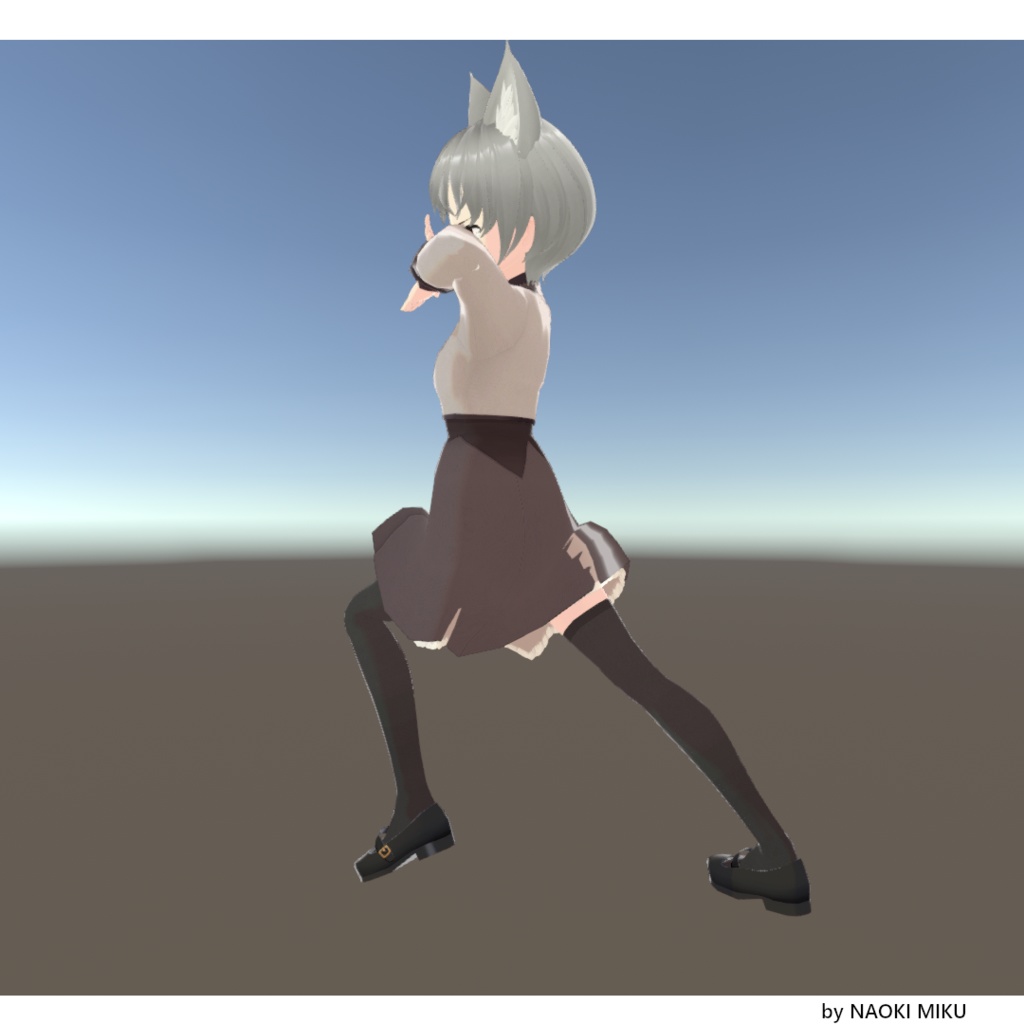 【無料】Unity 東方仗助 風ポーズ