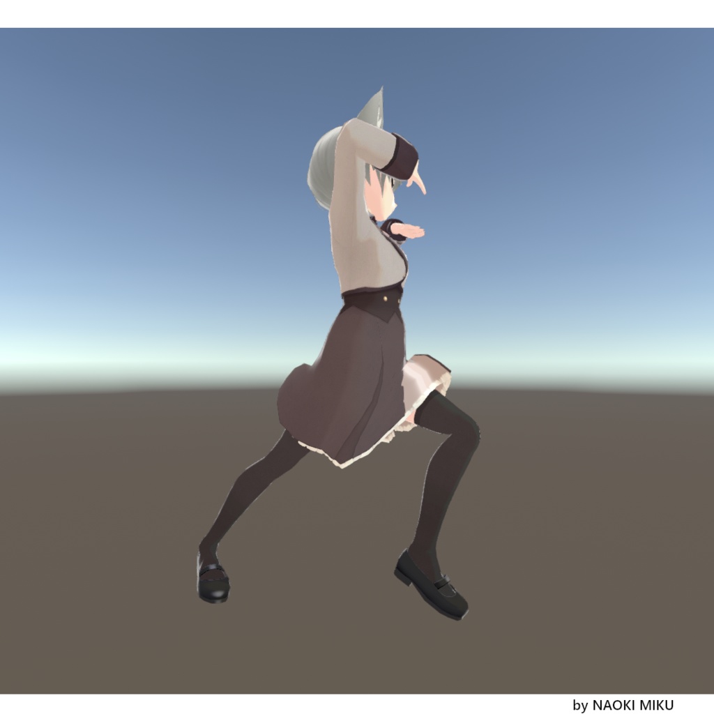 【無料】Unity 東方仗助 風ポーズ