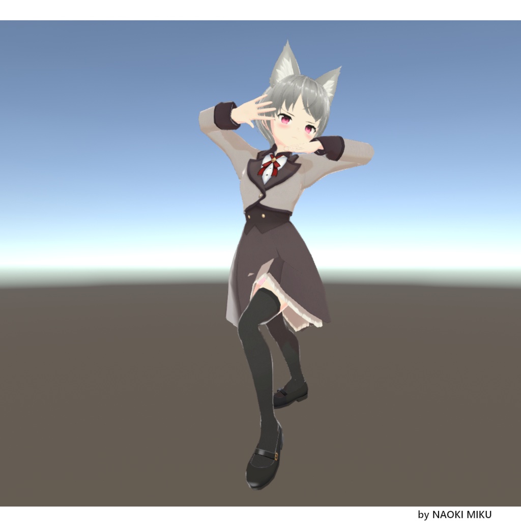 【無料】Unity 東方仗助 風ポーズ