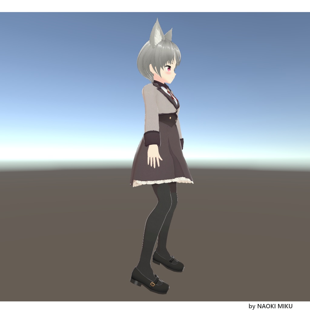 【無料】Unity 初音ミク風 ポーズ