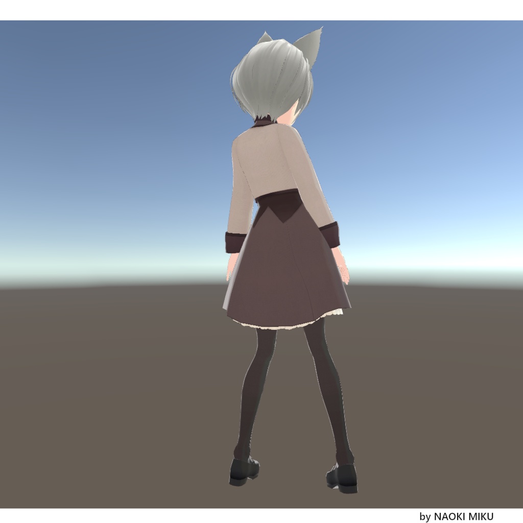 【無料】Unity 初音ミク風 ポーズ