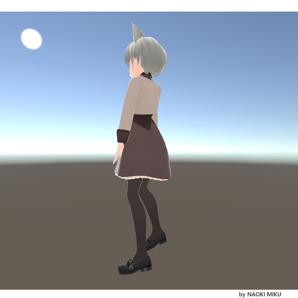 【無料】Unity 初音ミク風 ポーズ