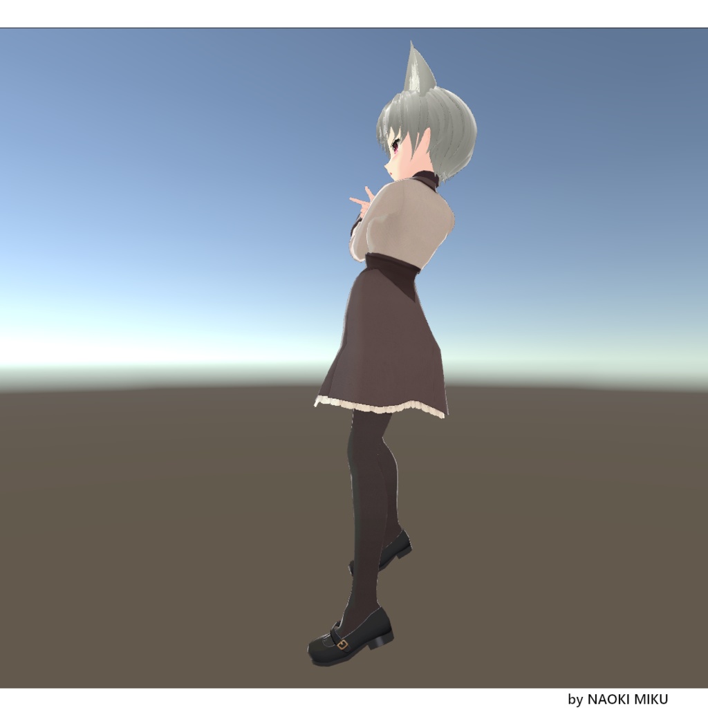 【無料】Unity セーラームーン風 ポーズ